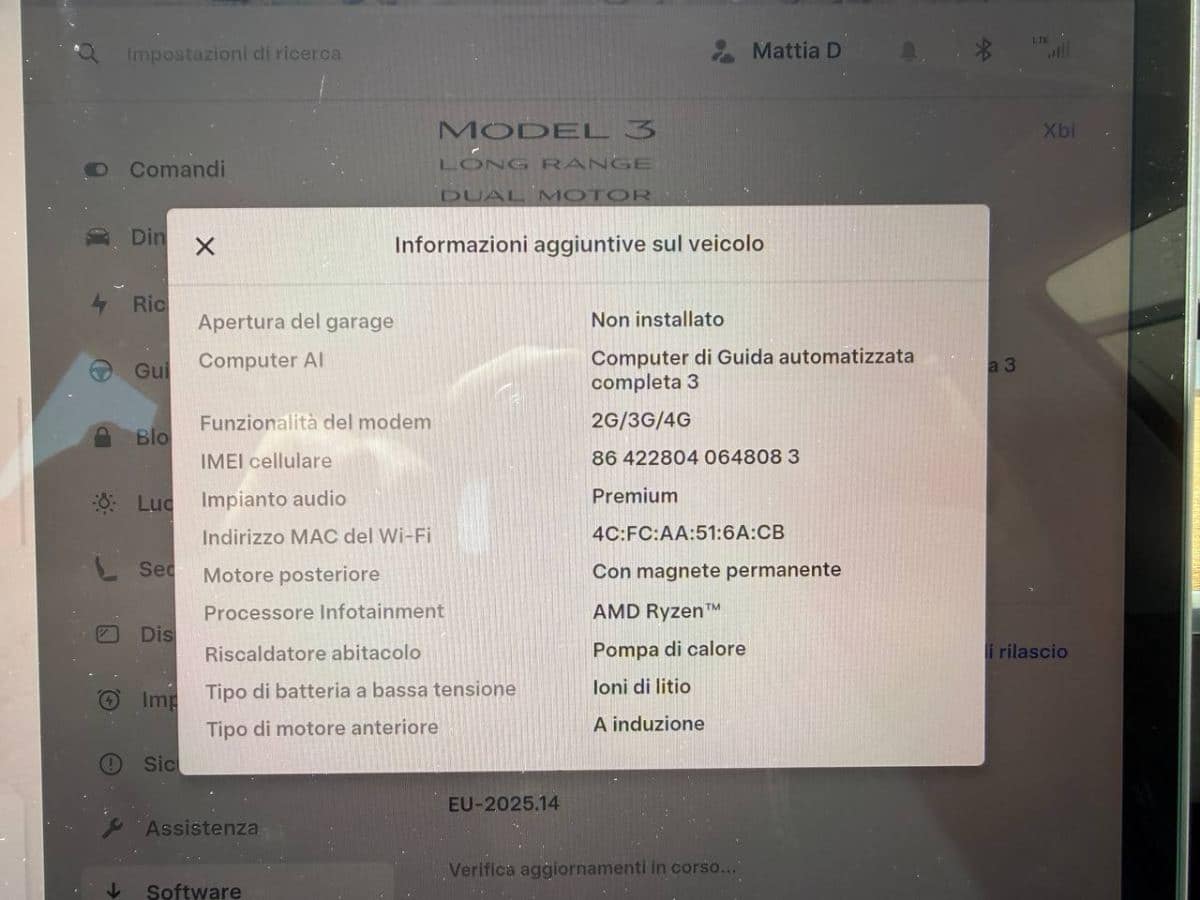TESLA MODEL 3 LONG RANGE DUAL MOTOR AWD 2022 usata — foto 9