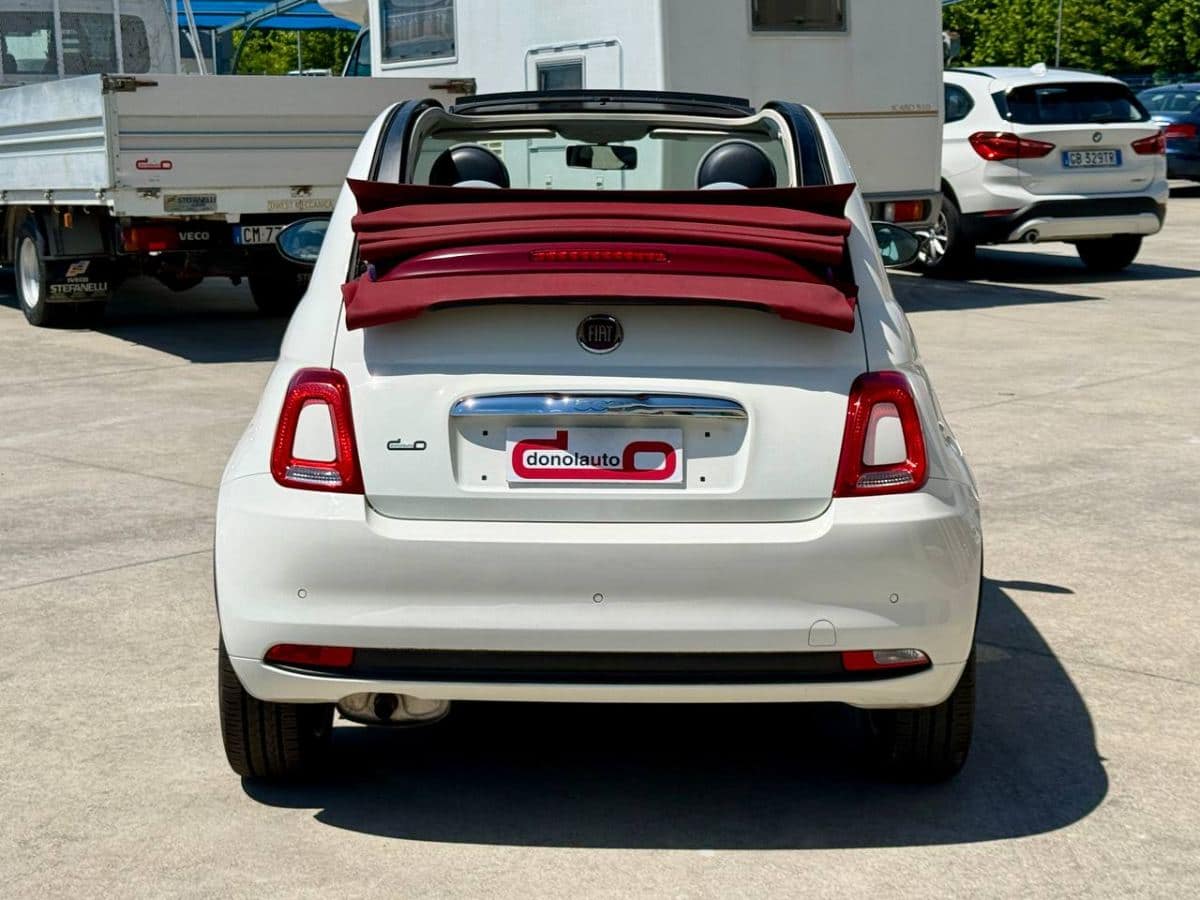 FIAT 500C 1.2 69CV MIRROR 2017 usata — foto 5