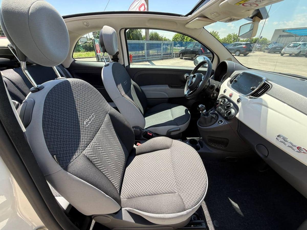 FIAT 500C 1.2 69CV MIRROR 2017 usata — foto 10