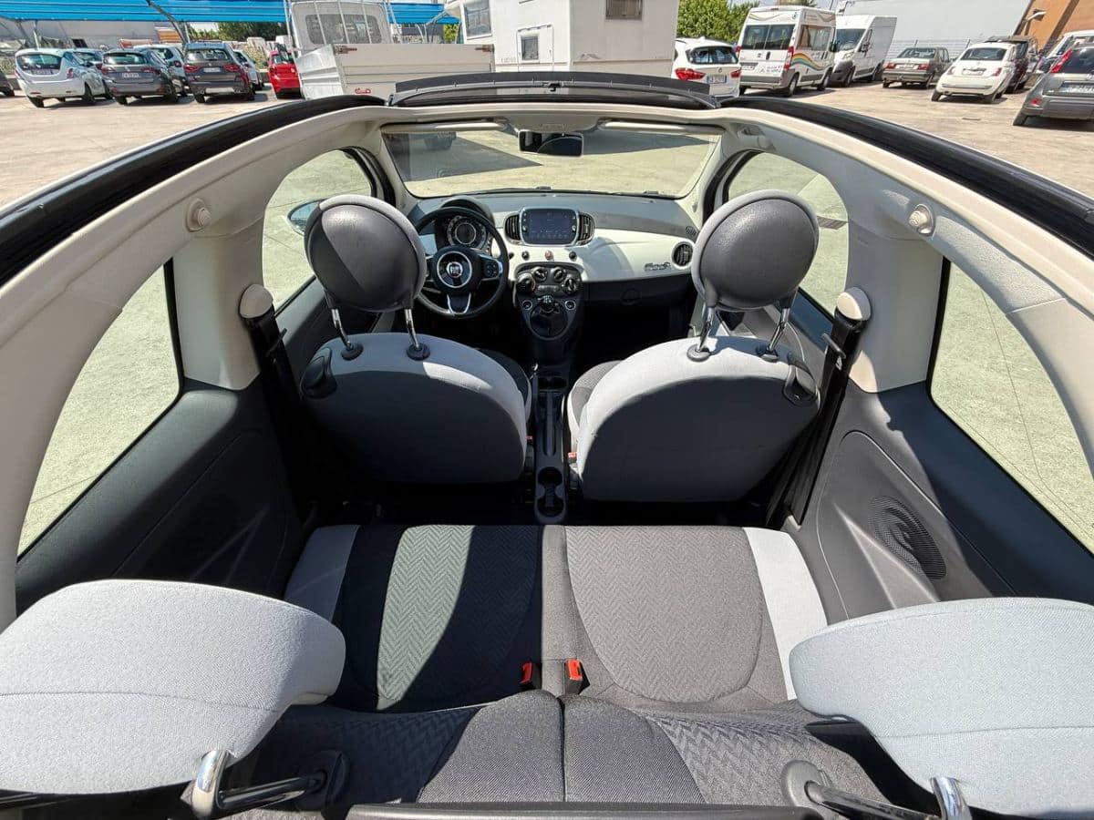 FIAT 500C 1.2 69CV MIRROR 2017 usata — foto 11